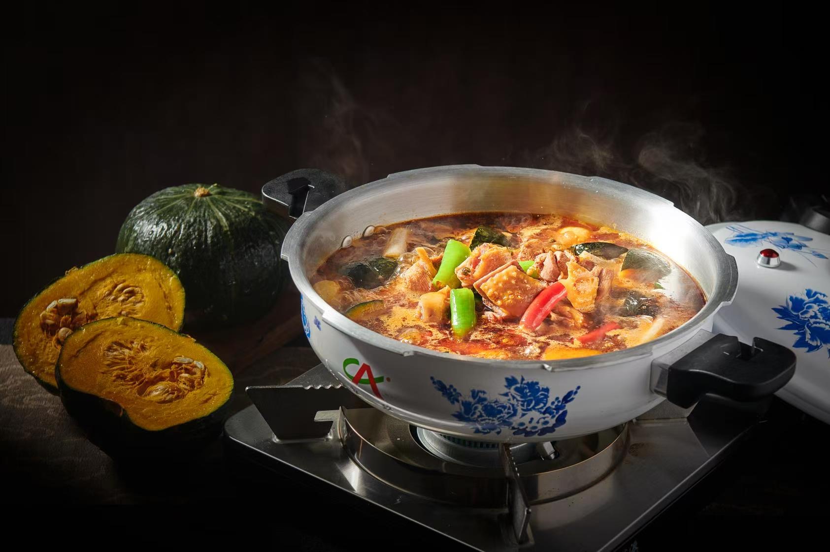 有机粗粮压锅鸡